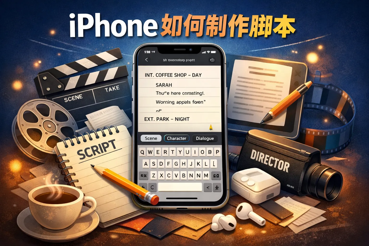 iphone 如何制作脚本