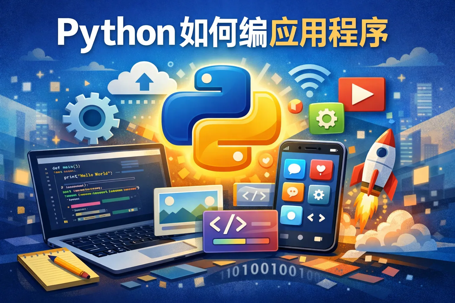 python如何编应用程序