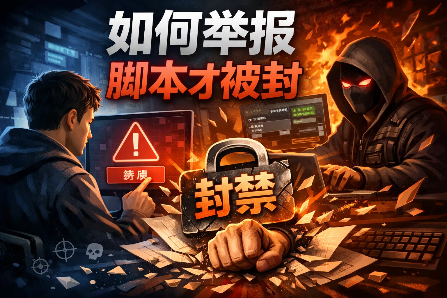 如何举报脚本才被封