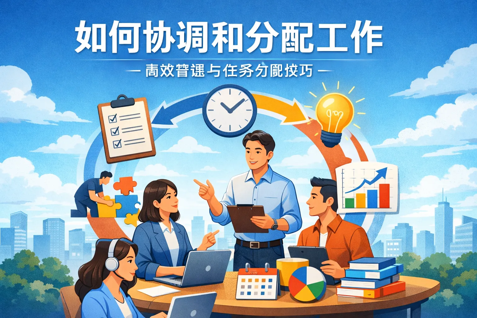 如何协调和分配工作