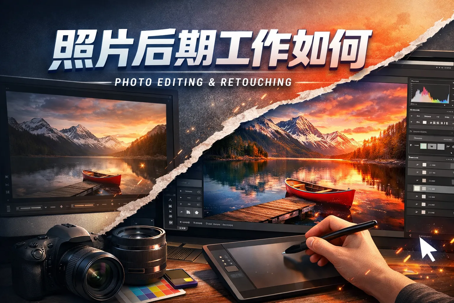 照片后期工作如何