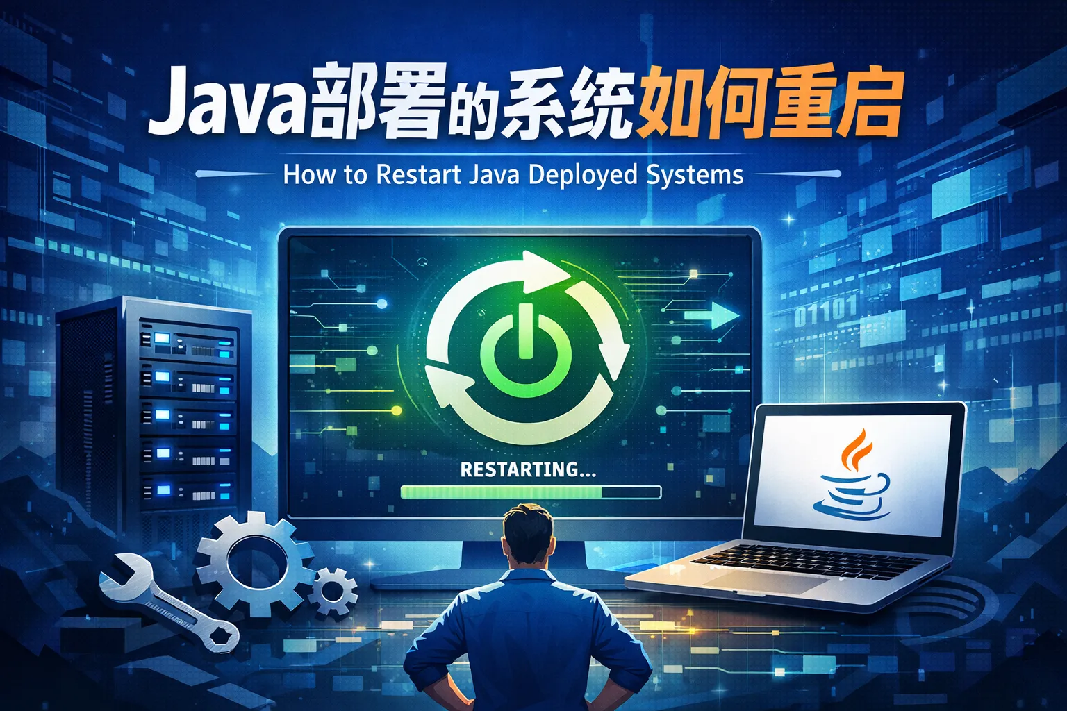 java部署的系统如何重启