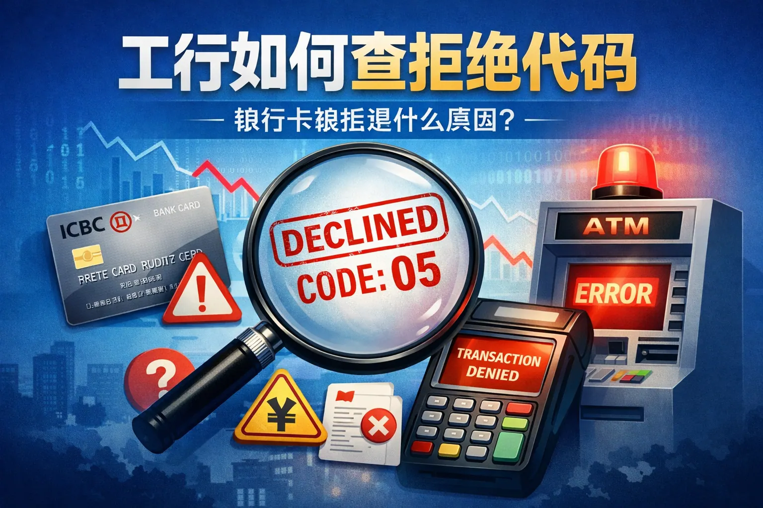 工行如何查拒绝代码