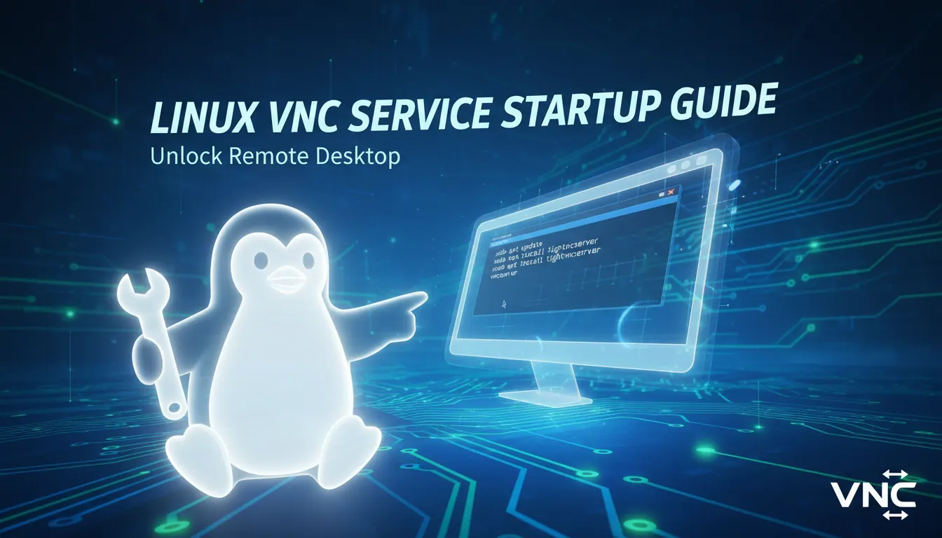 linux 如何启动vnc服务
