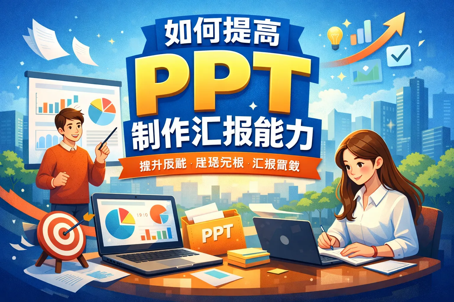 如何提高PPT制作汇报能力