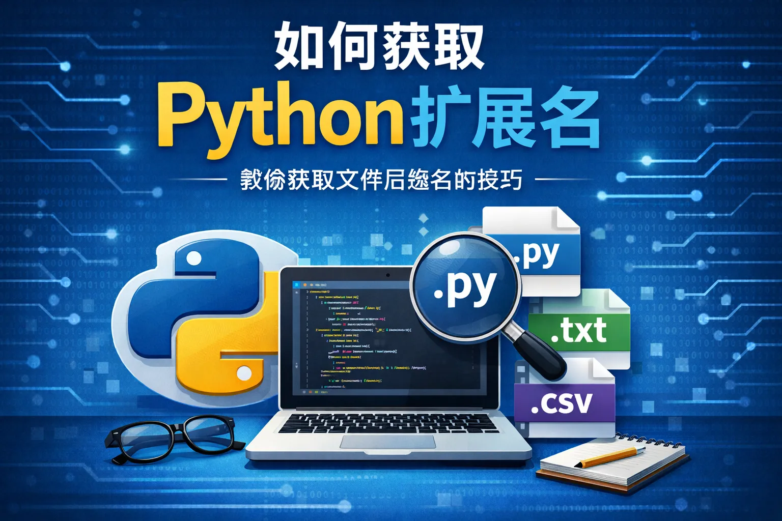 如何获取python扩展名