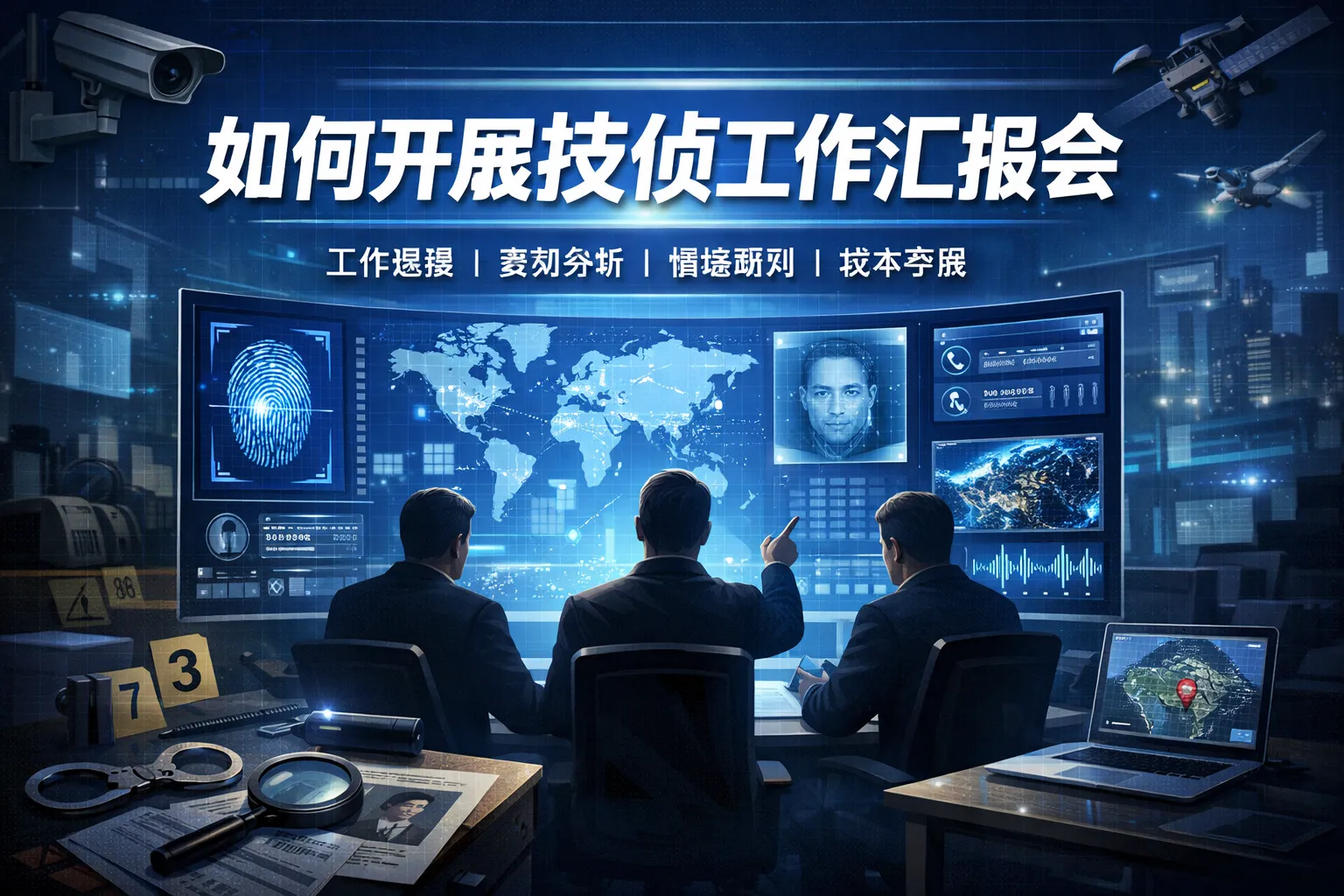 如何开展技侦工作汇报会