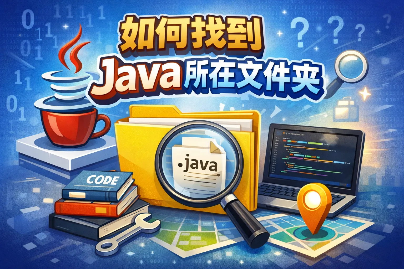 如何找到java所在文件夹