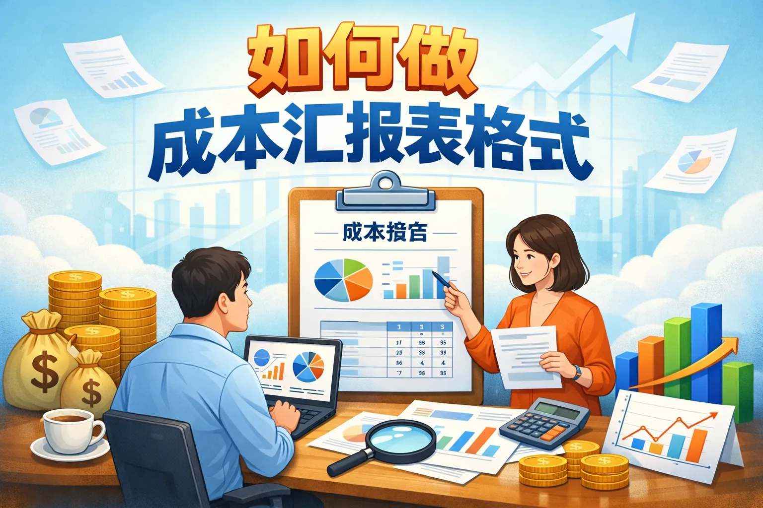 如何做成本汇报表格式