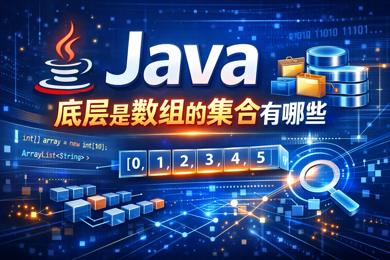 java底层是数组的集合有哪些