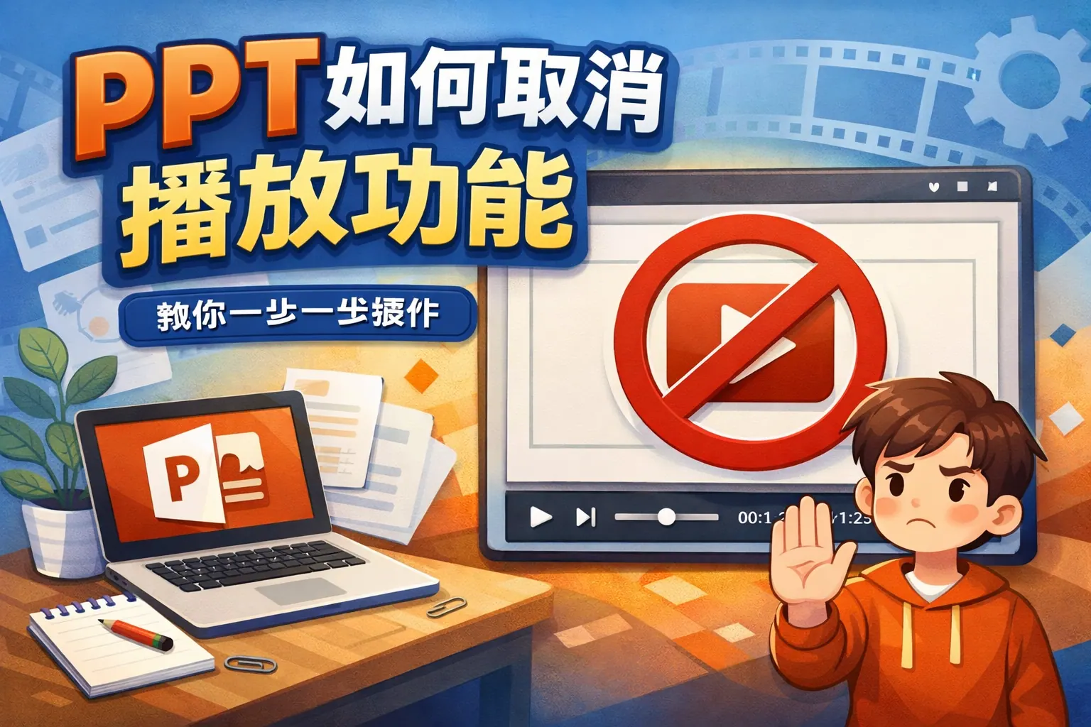 ppt如何取消播放功能