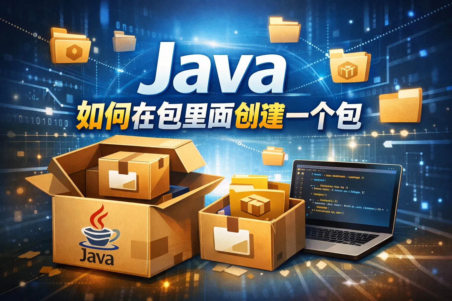 java如何在包里面创建一个包