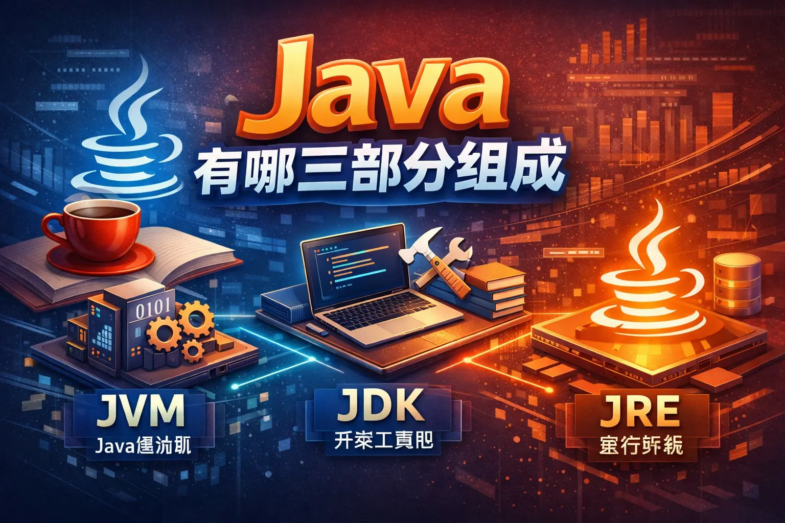 Java有哪三部分组成