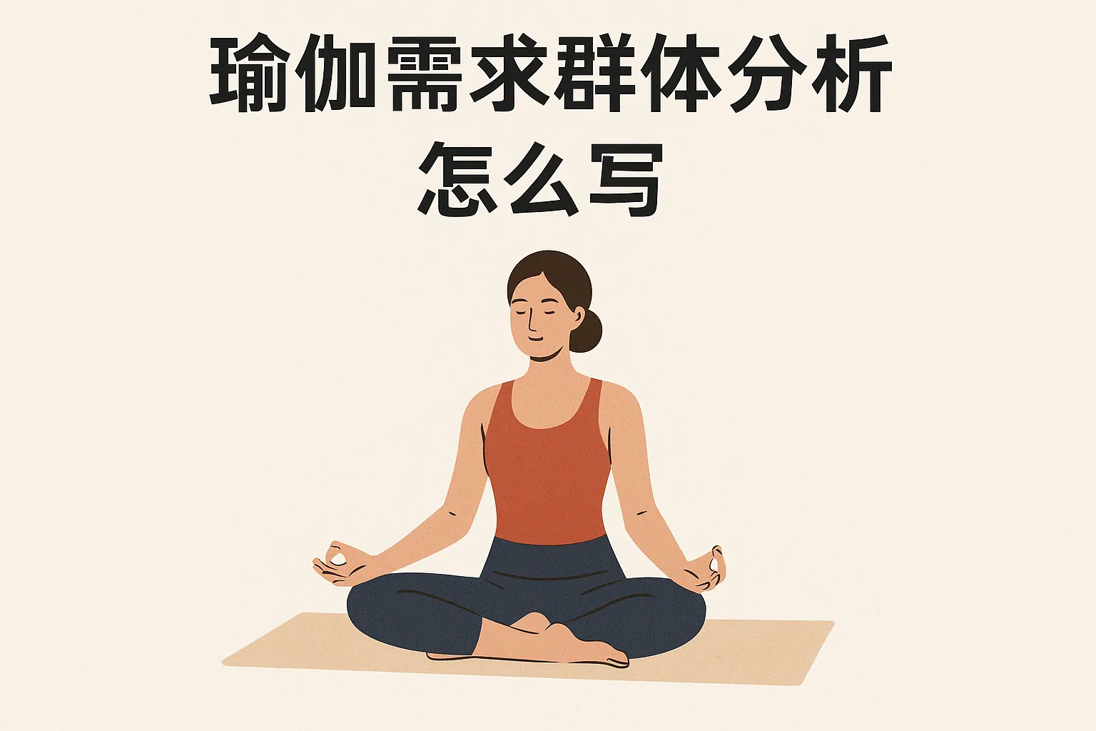 瑜伽需求群体分析怎么写