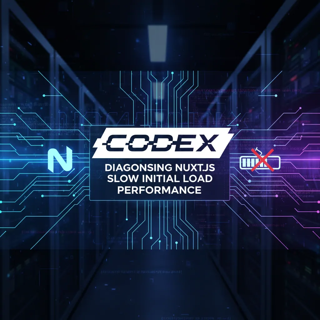 Codex 怎么定位 Nuxt 项目首屏太慢