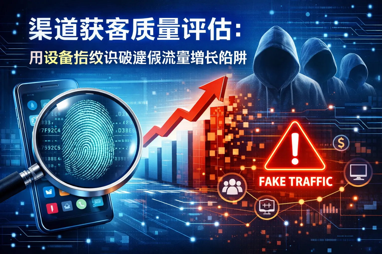 渠道获客质量评估:用设备指纹识破虚假流量增长陷阱