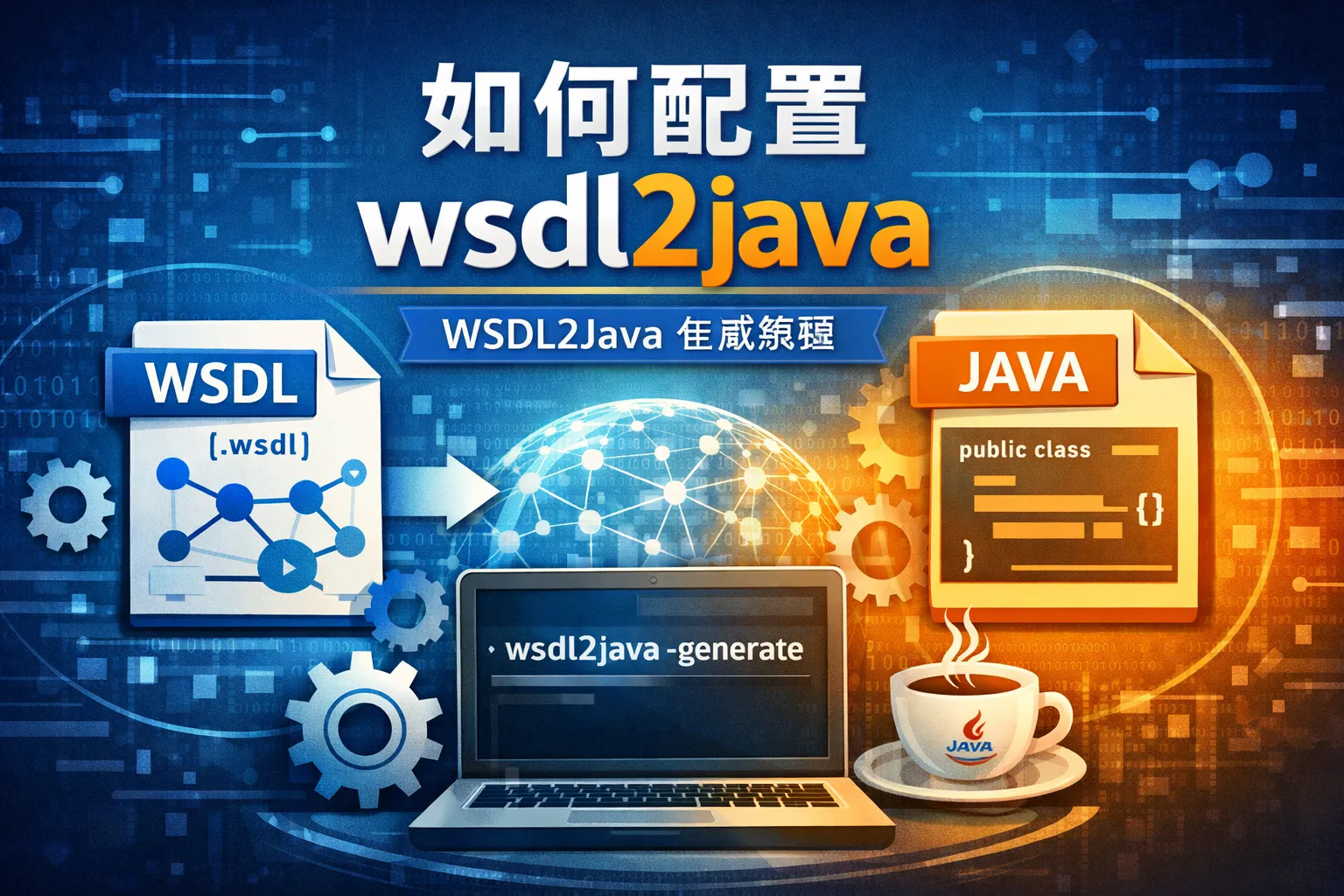 如何配置wsdl2java