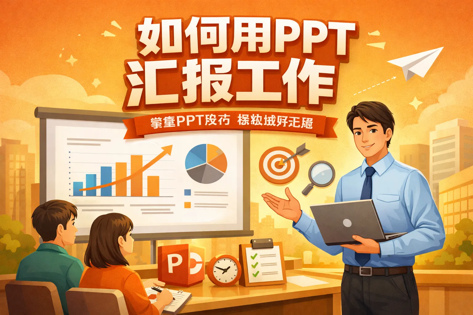 如何用ppt汇报工
