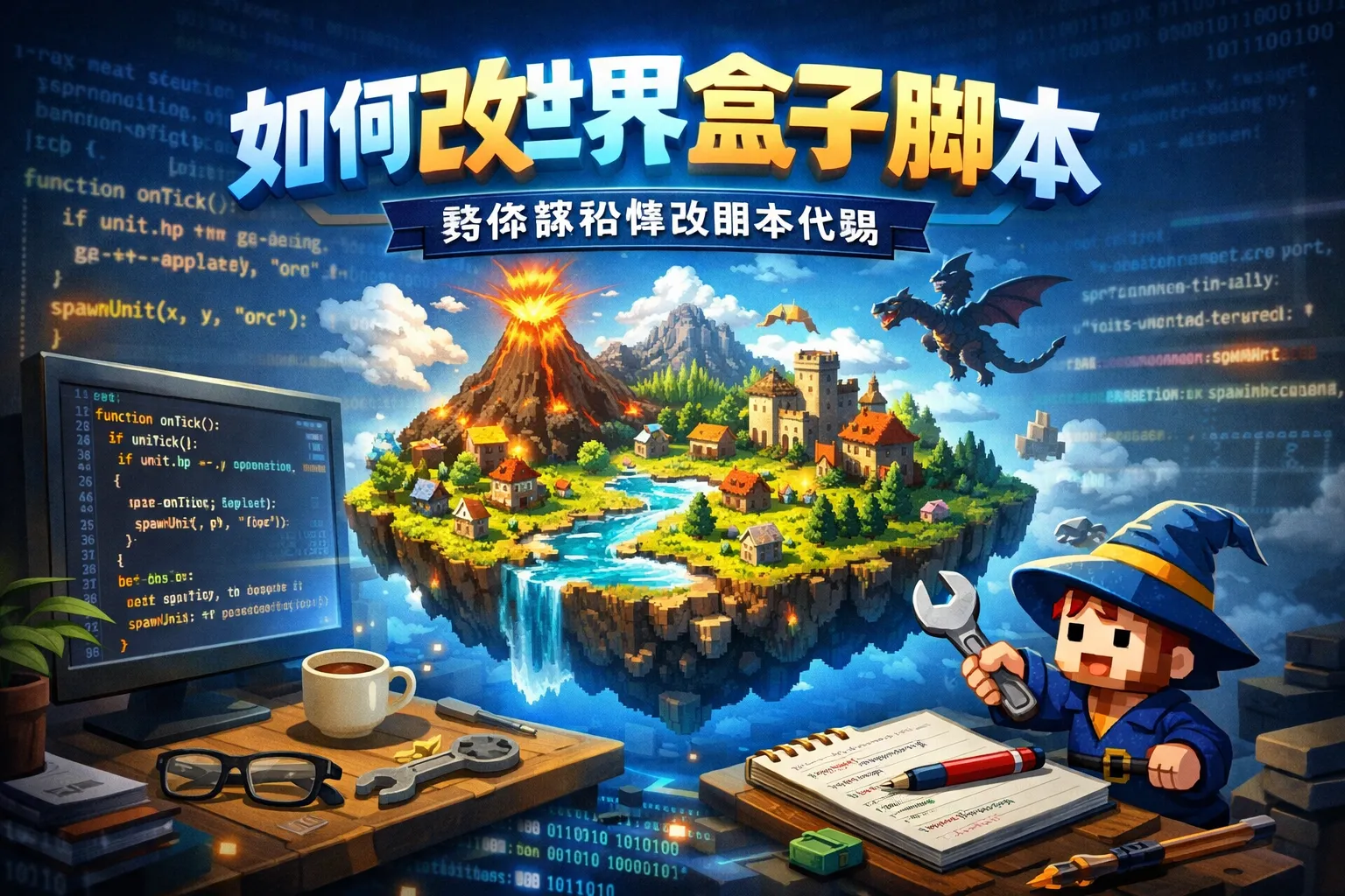 如何改世界盒子脚本