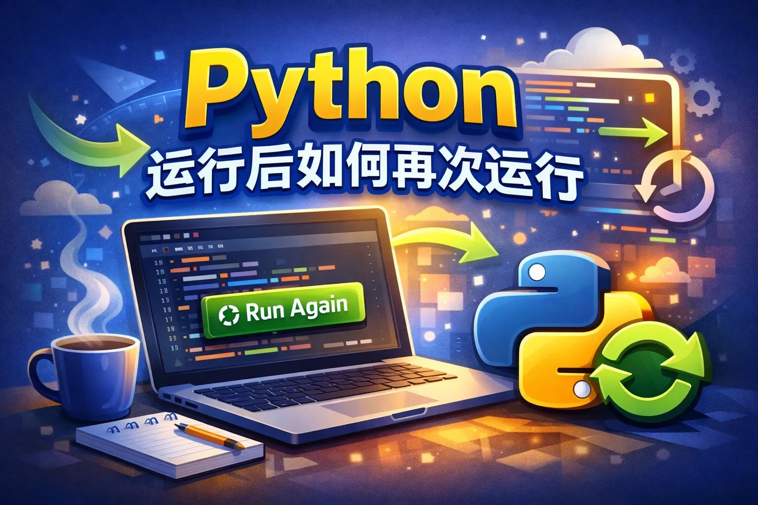 python运行后如何再次运行