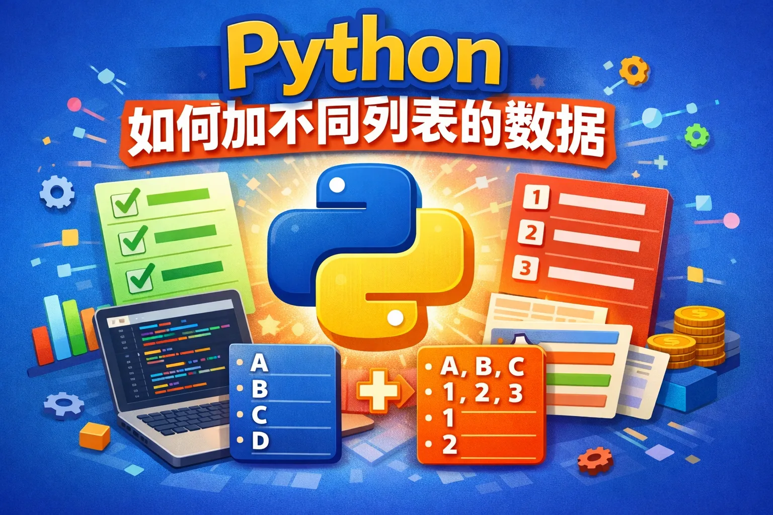 Python如何加不同列表的数据
