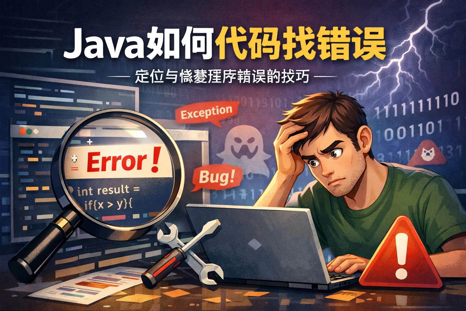 java如何代码找错误