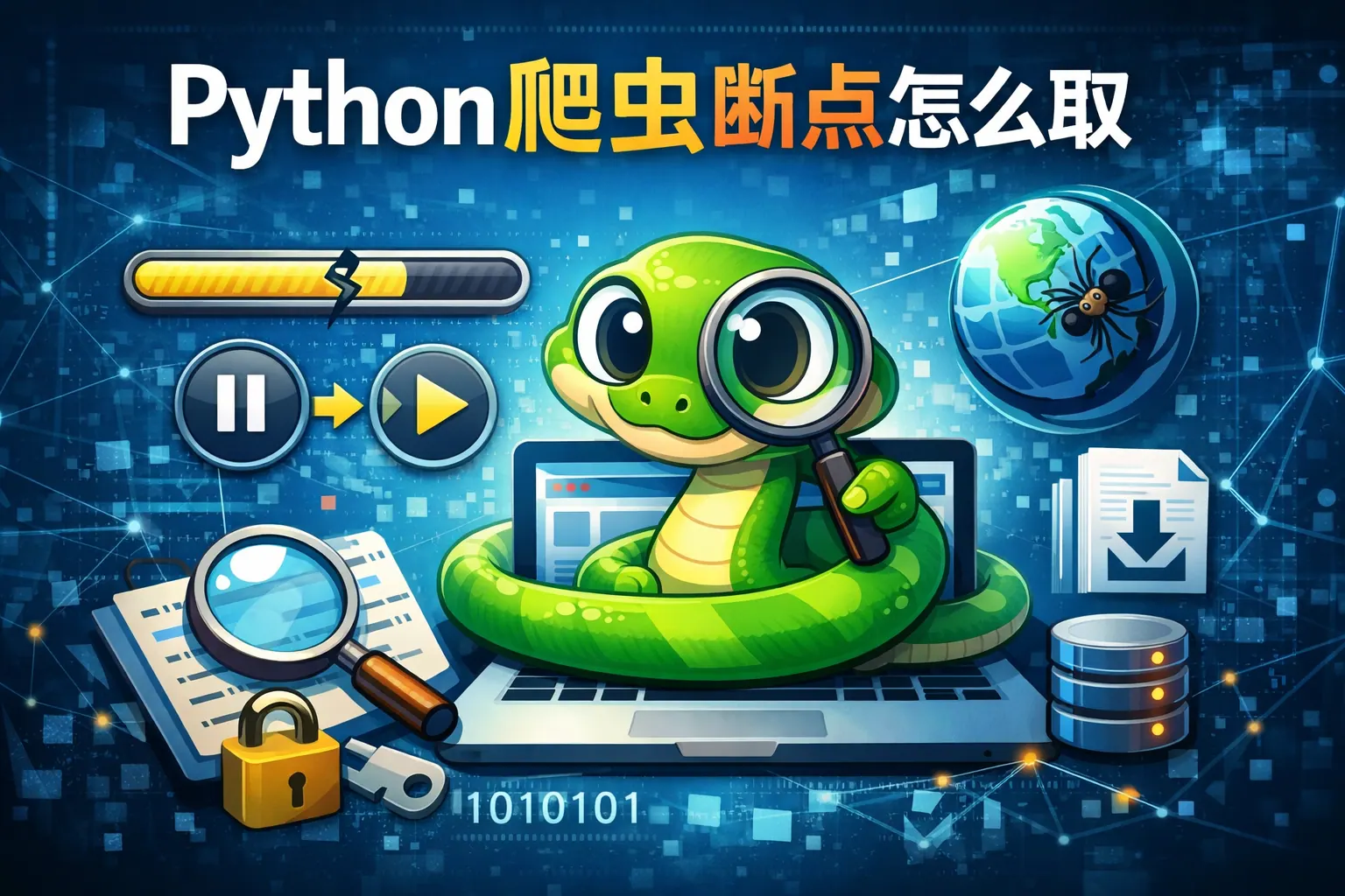 python爬虫断点怎么取