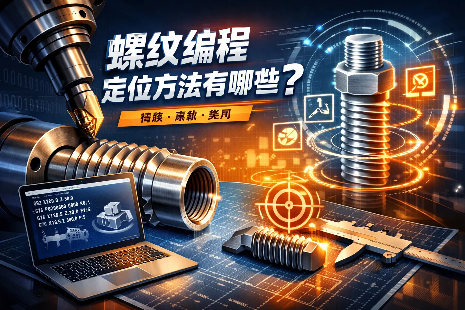 螺纹编程定位方法有哪些