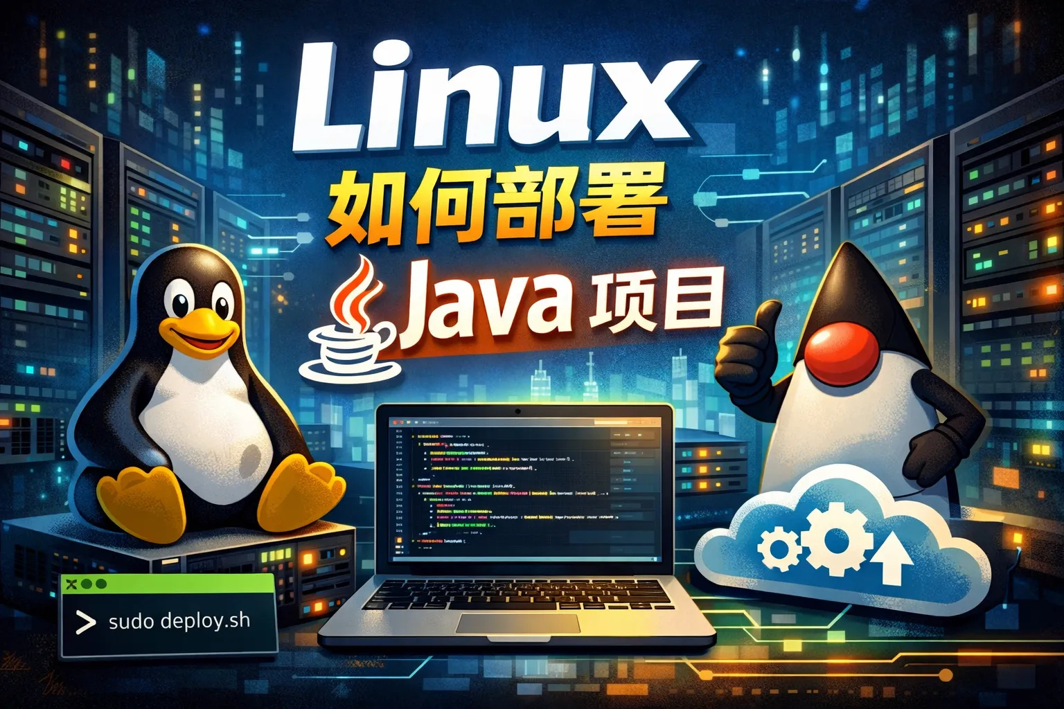 linux如何部署java项目
