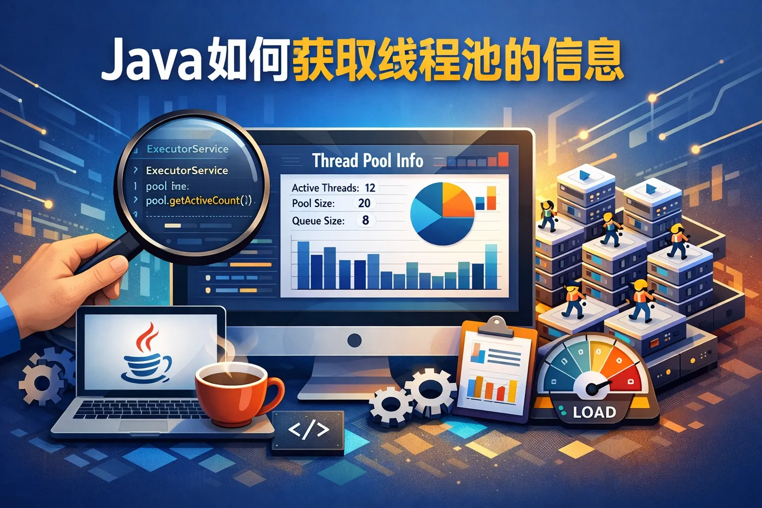 java如何获取线程池的信息