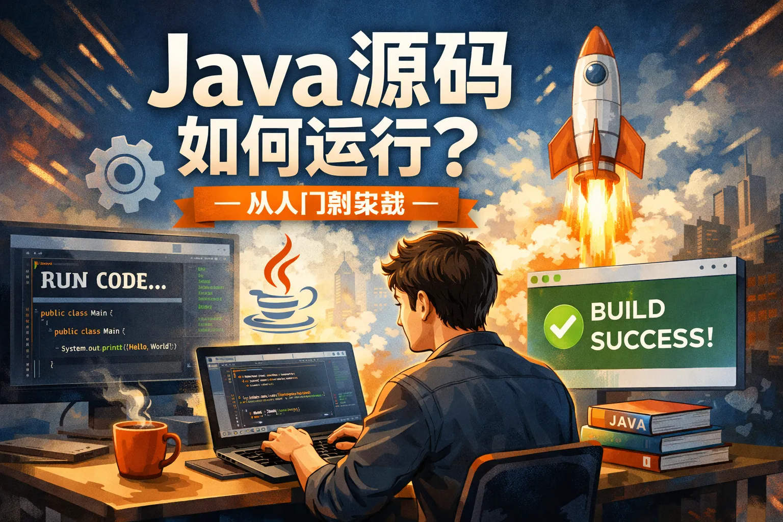 找到一份java源码 如何运行
