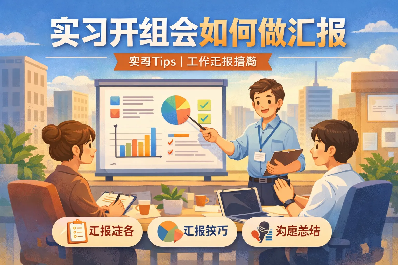 实习开组会如何做汇报