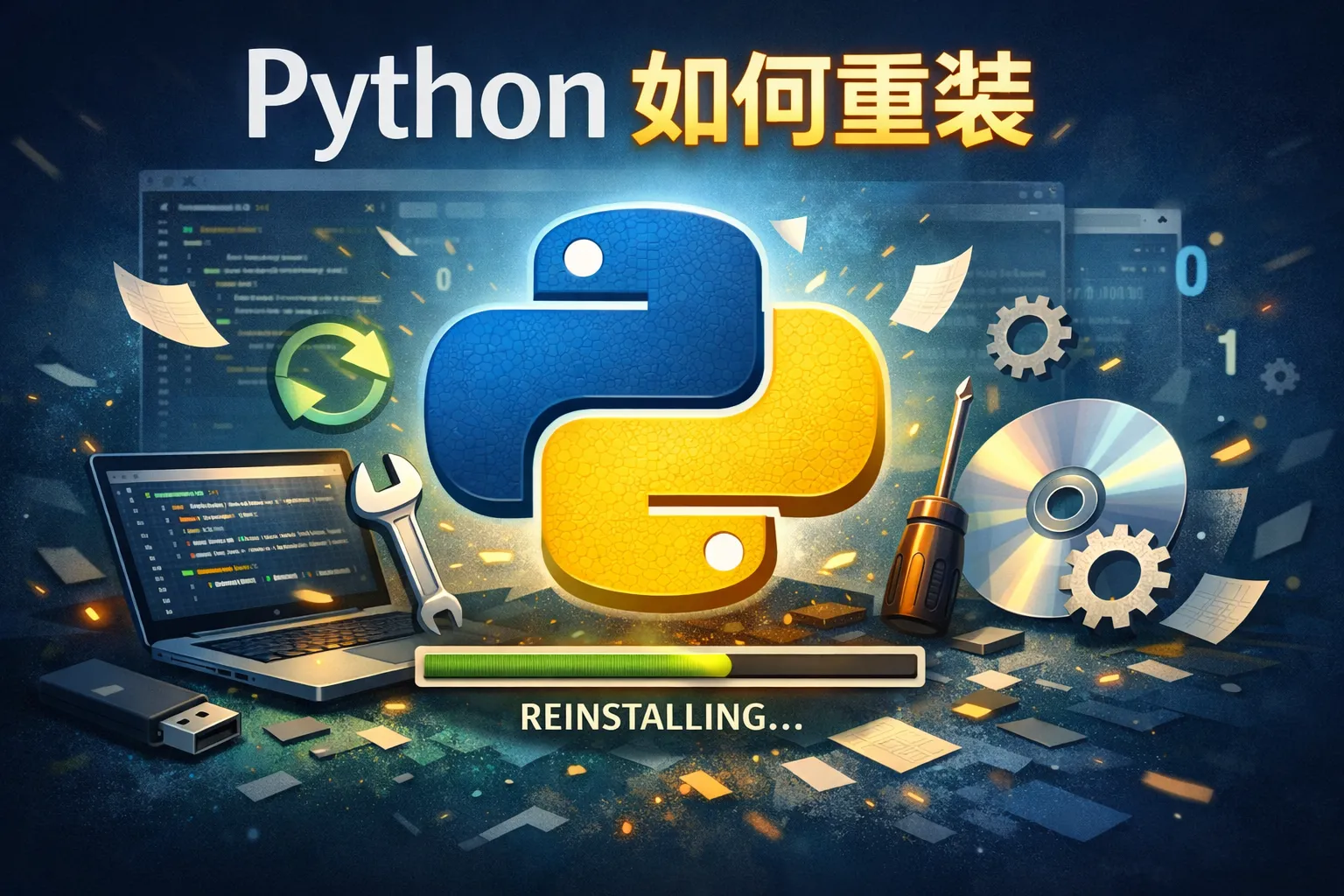 python如何重装