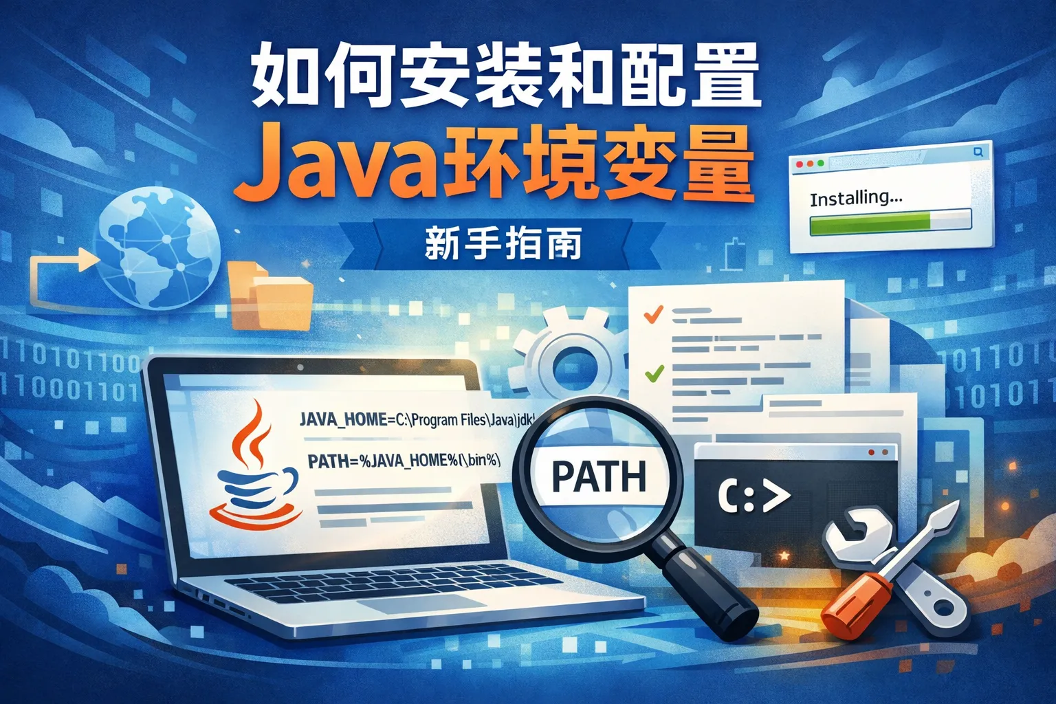 如何安装和配置java环境变量