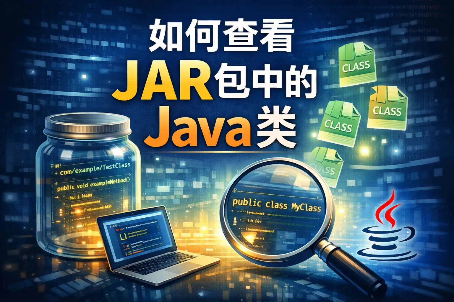 如何查看jar包中的java类