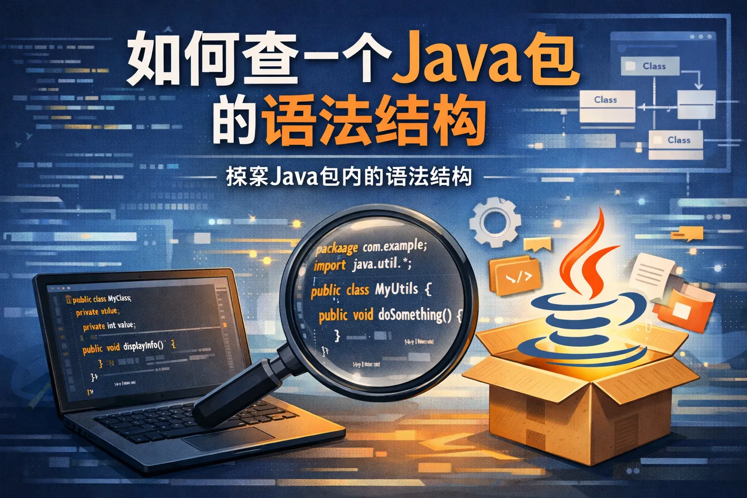 如何查一个java包的语法结构