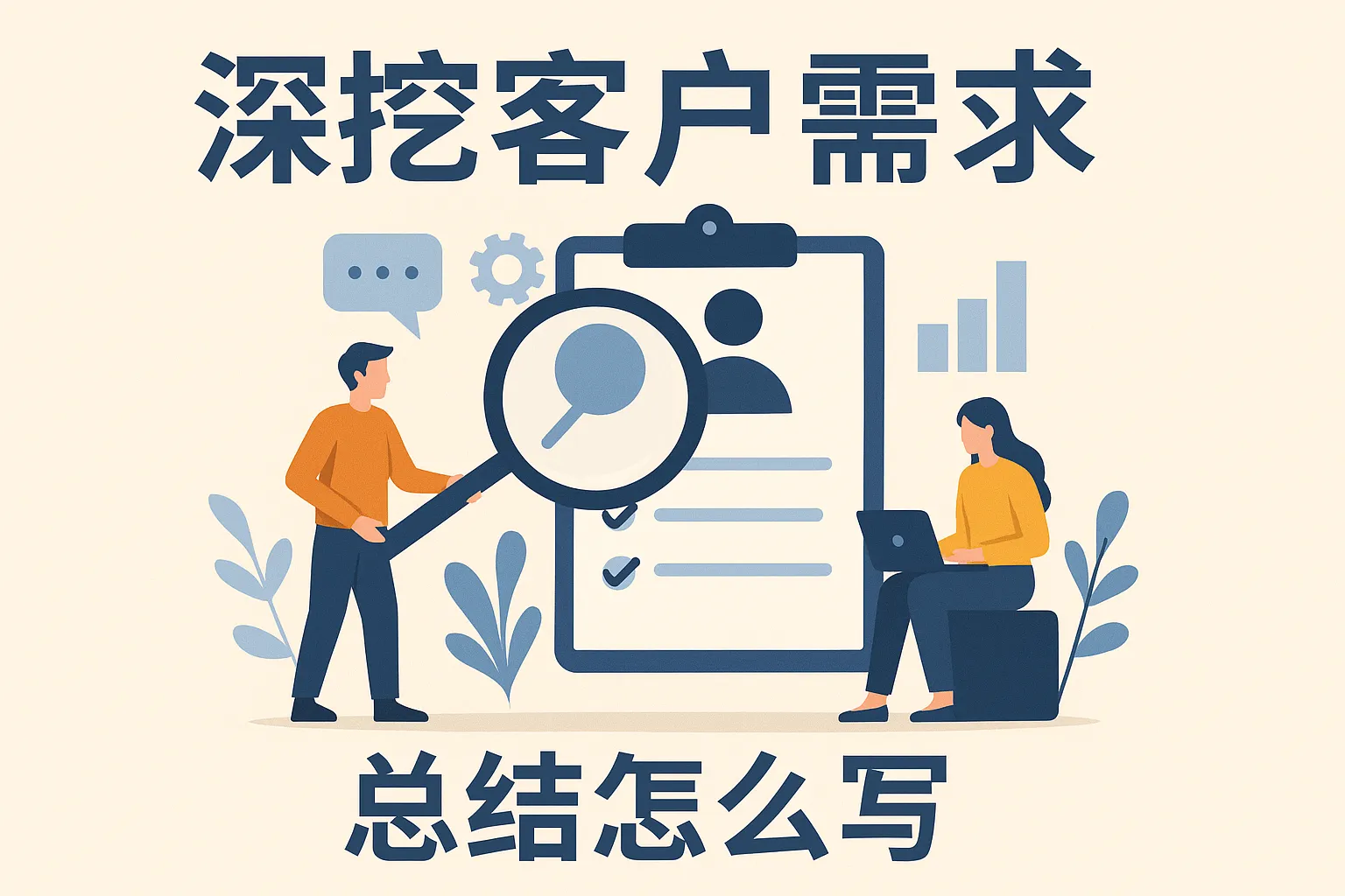 深挖客户需求总结怎么写