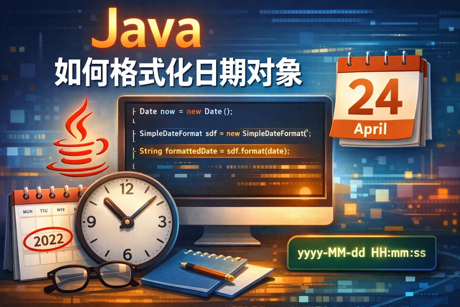java如何格式化日期对象