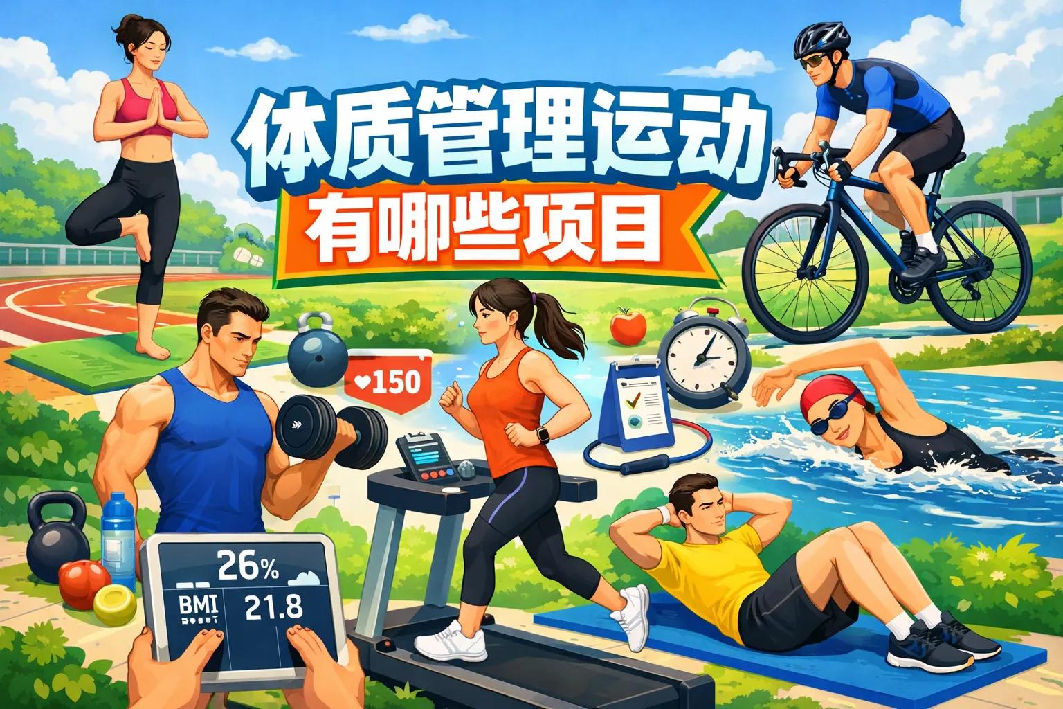 体质管理运动有哪些项目