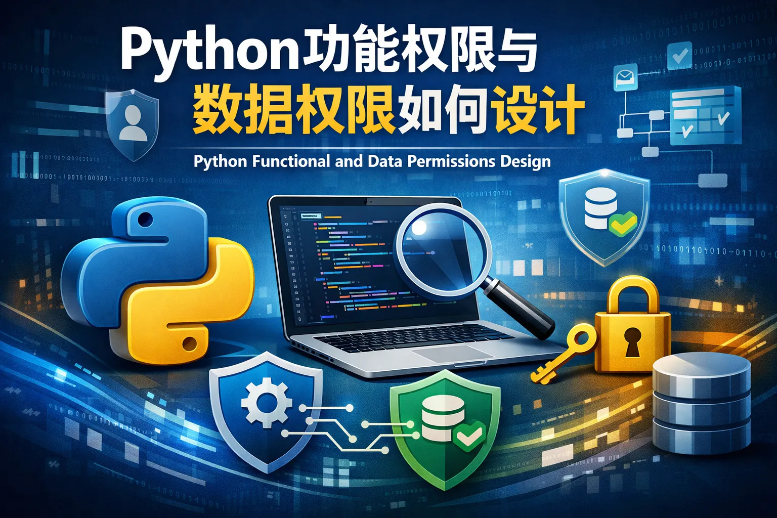 Python功能权限与数据权限如何设计