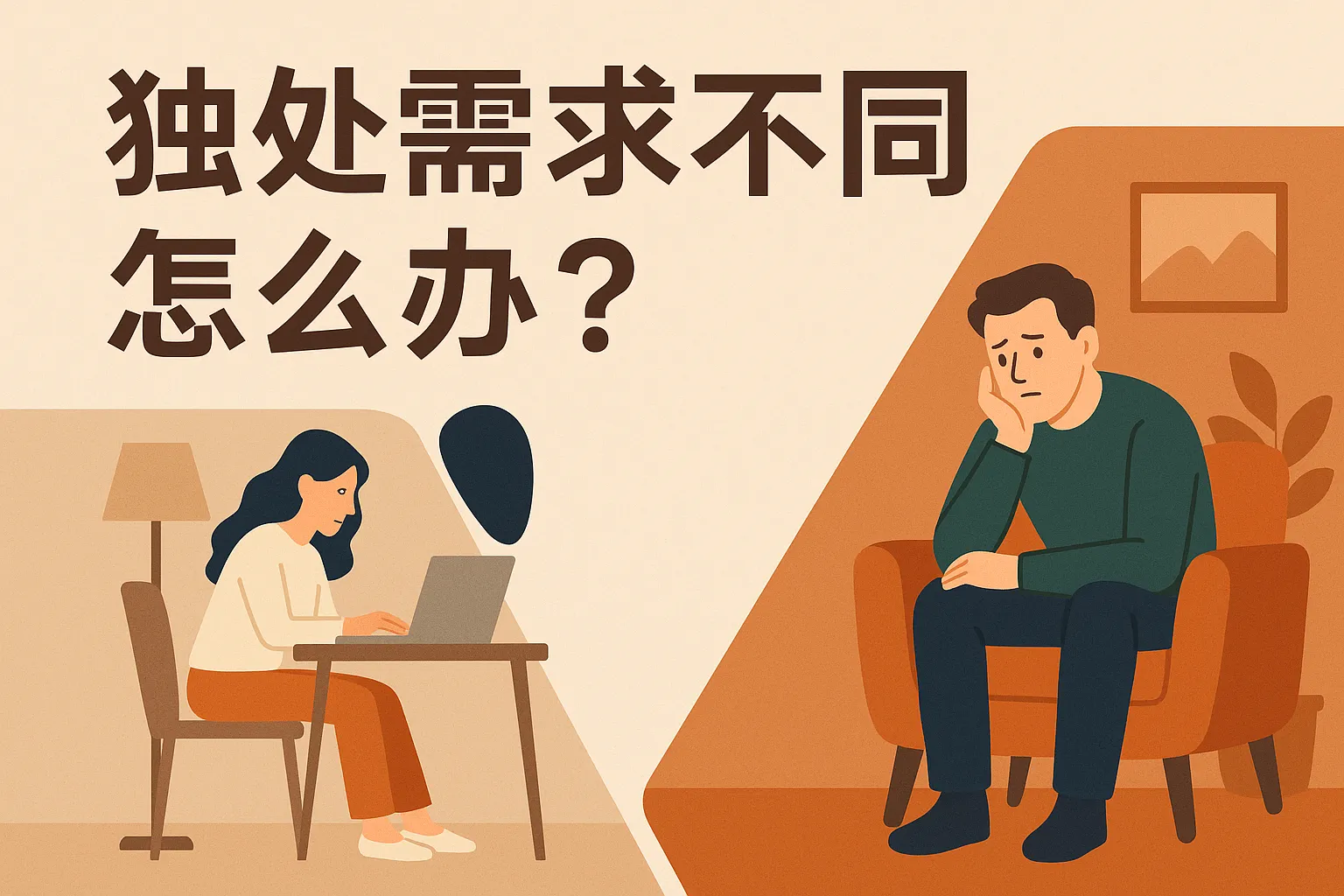 独处需求不同怎么办
