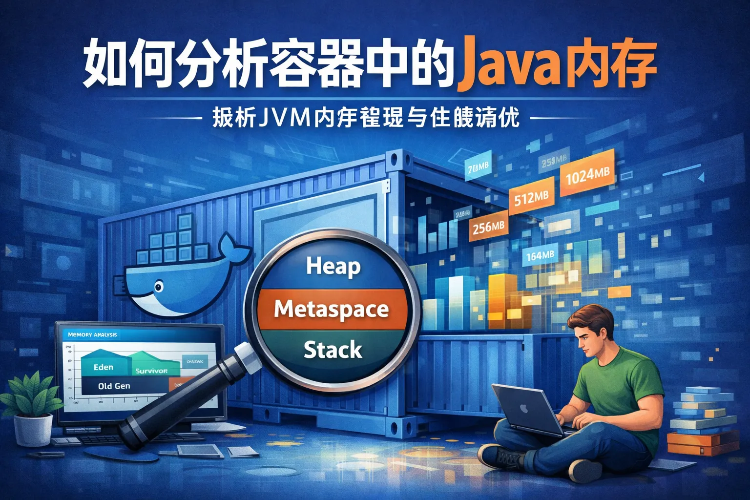 如何分析容器中的java内存