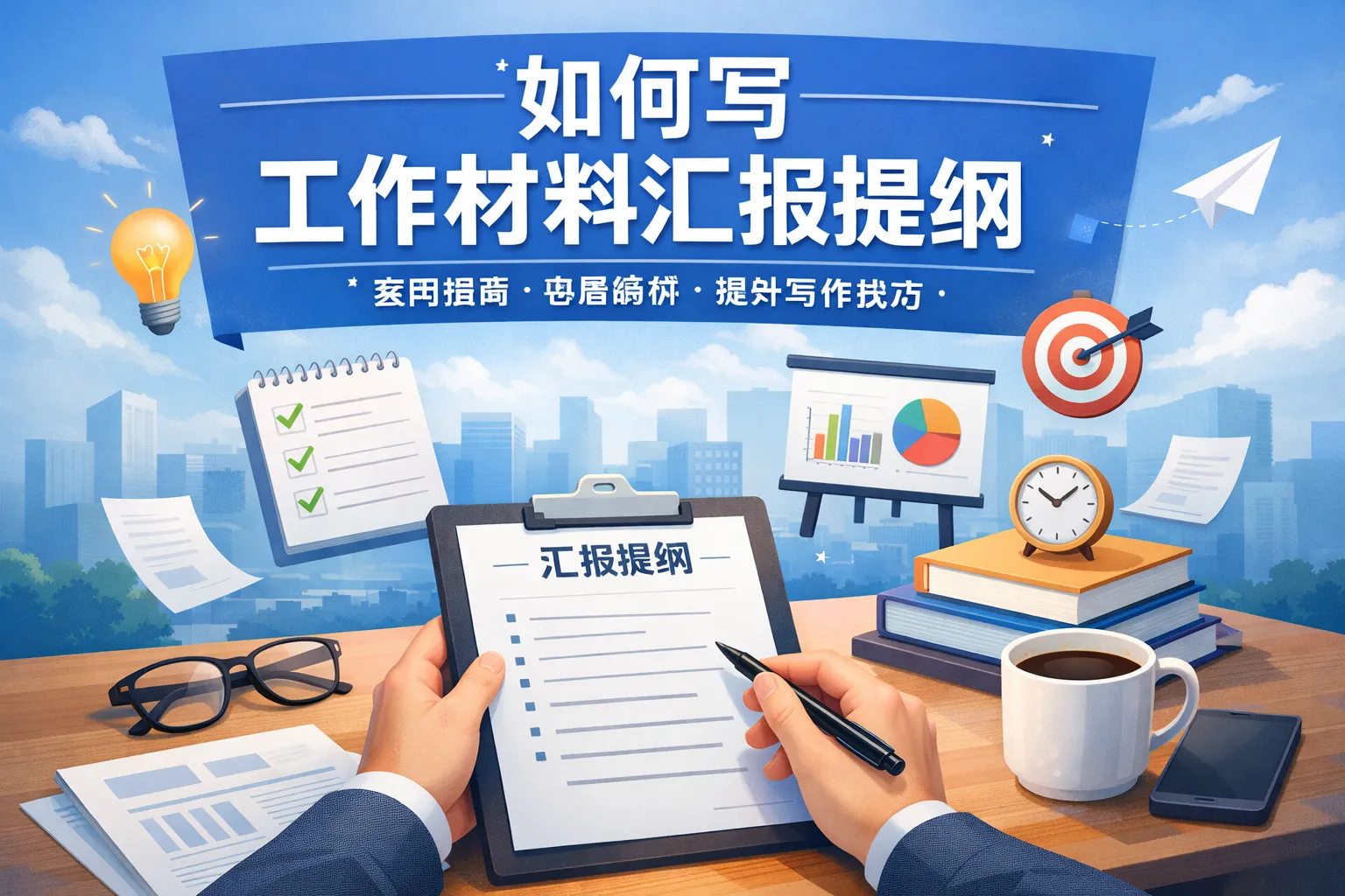 如何写工作材料汇报提纲