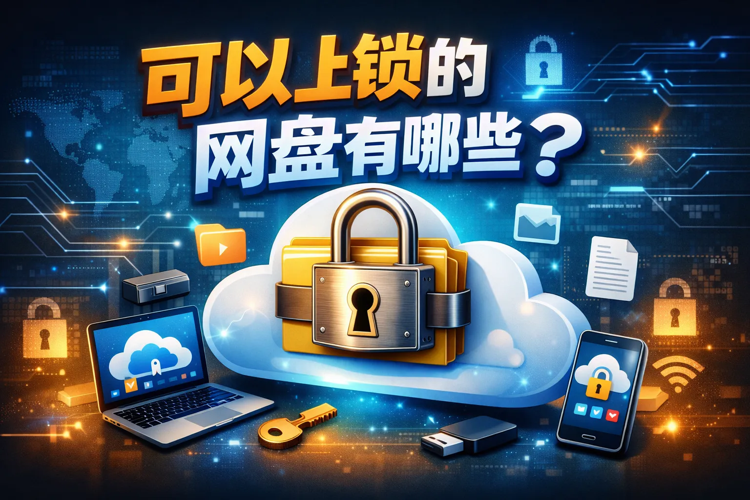可以上锁的网盘有哪些