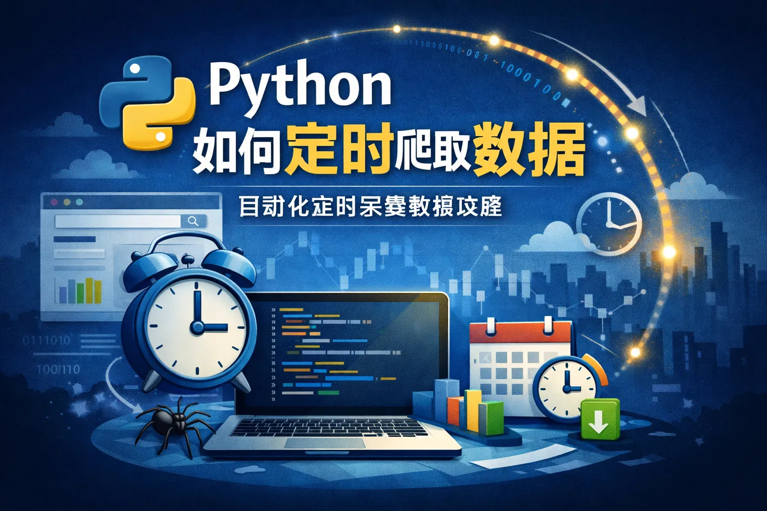 python如何定时爬取数据