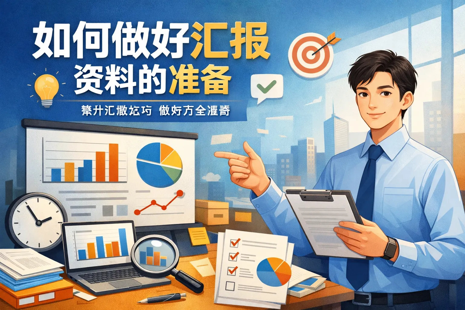 如何做好汇报资料的准备