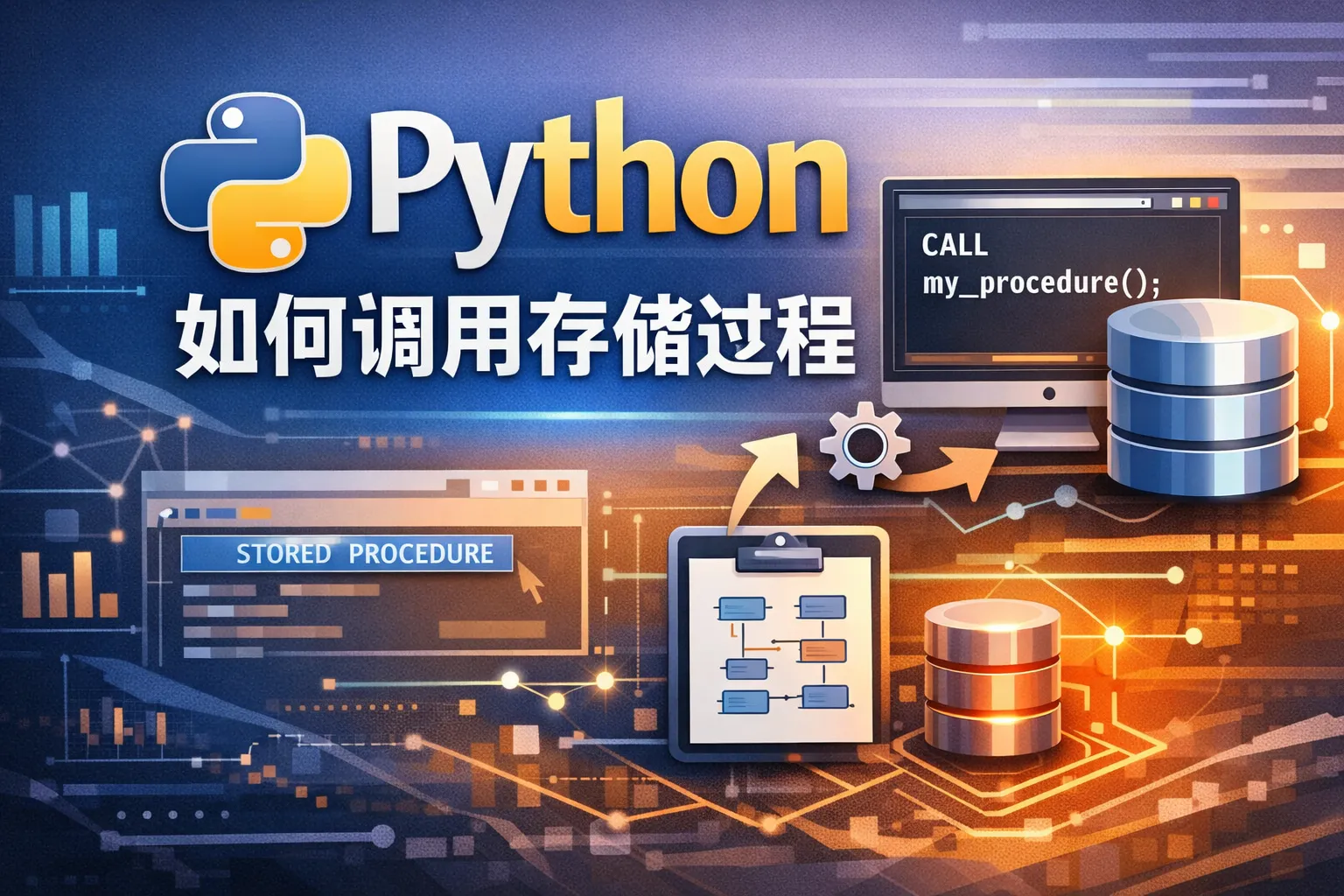 python如何调用存储过程