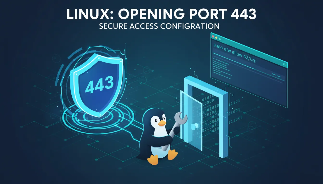Block 443 linux如何开放443端口设置