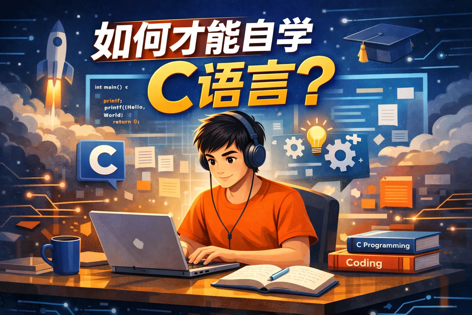 如何才能自学c语言