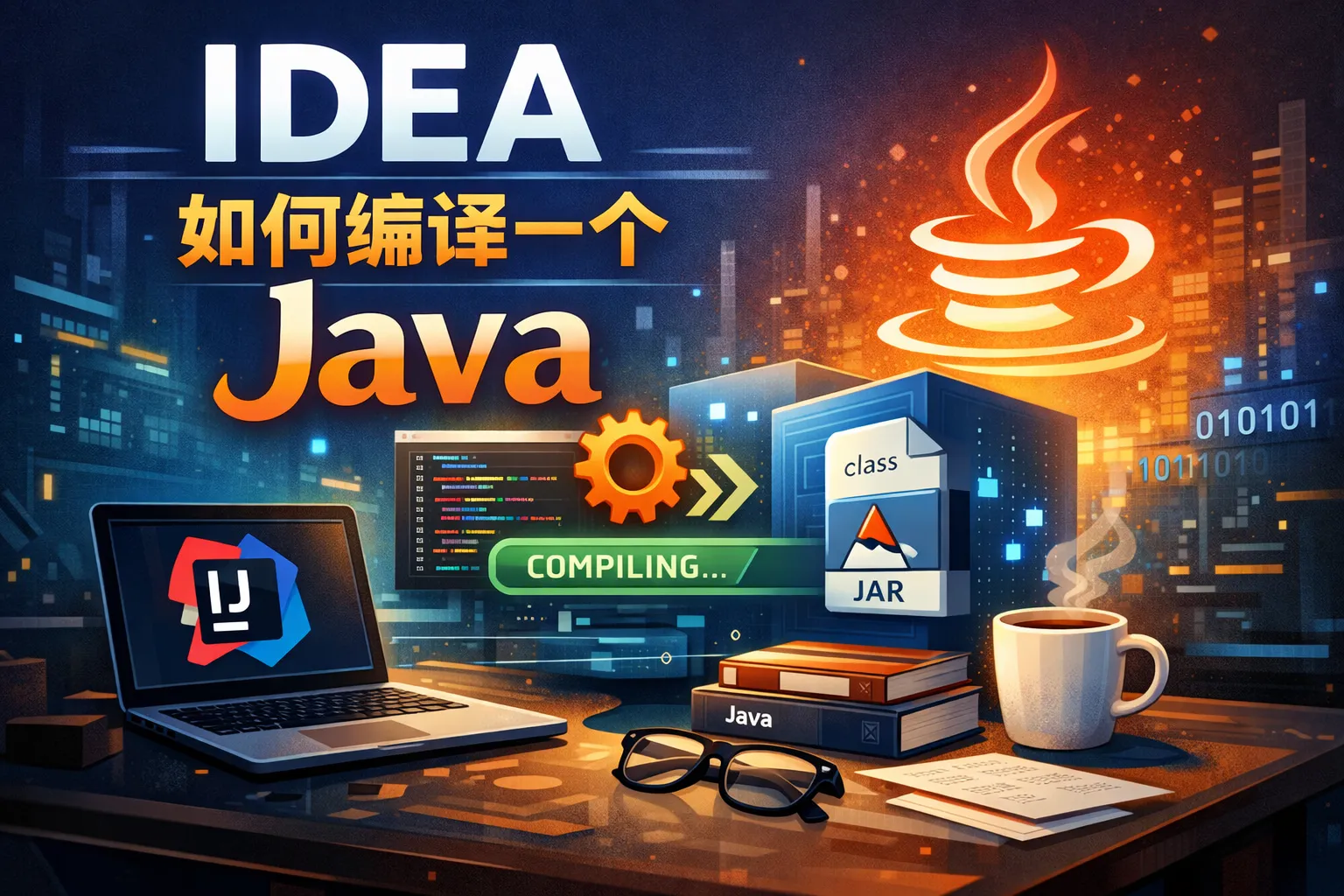 idea如何编译一个java